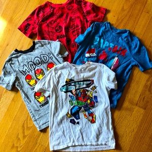 Marvel T-Shirts by Spotted Zebra. Iron Man and Captain America included.